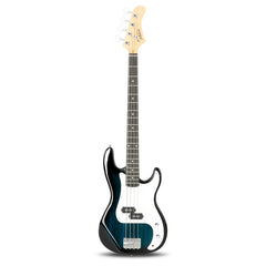 Glarry GP Electric Bass Guitar Blue w/ 20W Amplifier - Blue