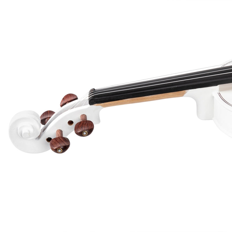 Glarry GV103 4/4 Spruce Panel Violin White