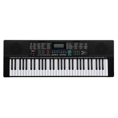 Glarry 61-Key Portable Keyboard w/LCD Screen, Microphone