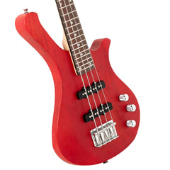 Glarry GW101 36in Kid's Electric Bass Guitar - Red
