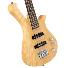 Glarry GW101 36in Kid's Electric Bass Guitar - Burlywood