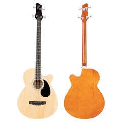 Glarry GMB101 44.5 Inch EQ Acoustic Bass Guitar - Burlywood