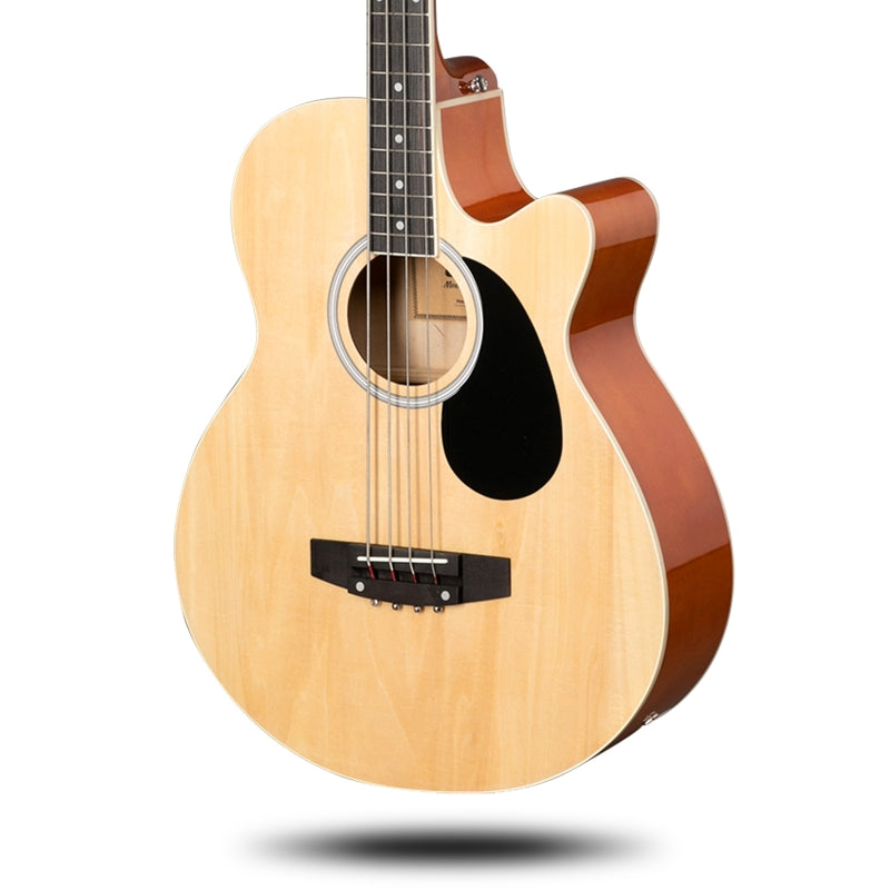Glarry GMB101 44.5 Inch EQ Acoustic Bass Guitar - Burlywood