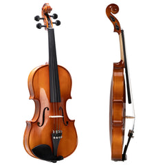 Glarry GV402 Violin 4/4 Spruce top Varnish Bright Brownish with 2 x Bow / Bridge