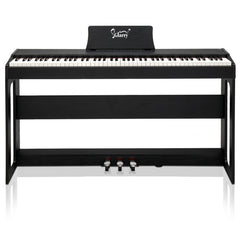 Glarry GDP-104 88-Key Home Fully Weighted Hammer-action Keybed Digital Piano - Black