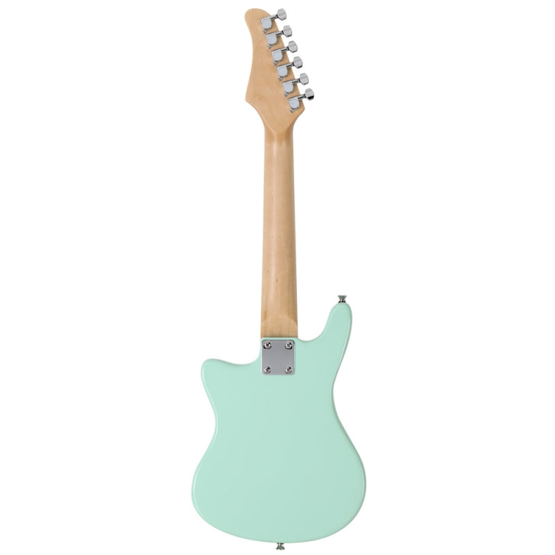 Glarry 30inch Mini Kids Electric Guitar Maple Fingerboard w/5W Amplifier - Green