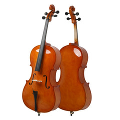 Glarry GC101 4/4 Full-Size Acoustic Cello - Nature