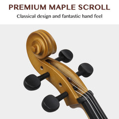 Glarry GC101 4/4 Full-Size Acoustic Cello - Golden