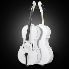 Glarry GC101 4/4 Full-Size Acoustic Cello White