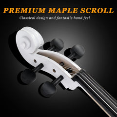 Glarry GC101 4/4 Full-Size Acoustic Cello White