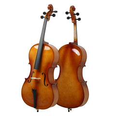 Glarry GC101 4/4 Full-Size Acoustic Cello - Retrovert