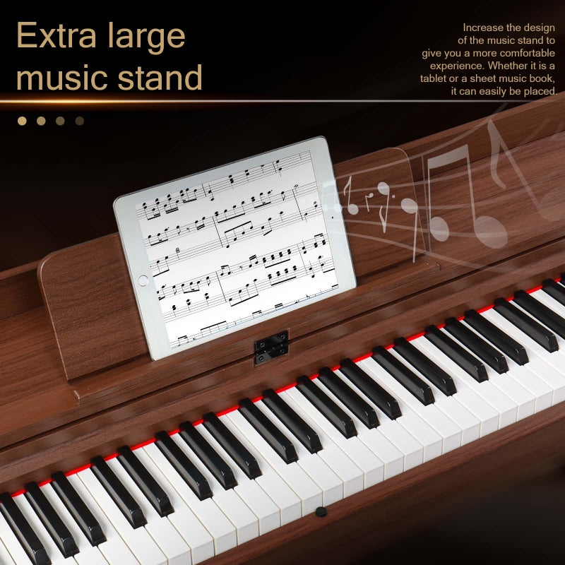 Glarry GDP-205 88 Key Full Size Weighted Keyboards Digital Piano