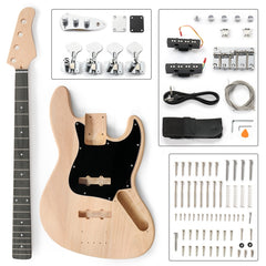 Glarry DIY GJazz Style Electric Bass Guitar
