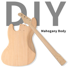 Glarry DIY GJazz Style Electric Bass Guitar