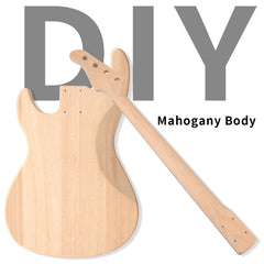 Glarry DIY GP Style Electric Bass Guitar